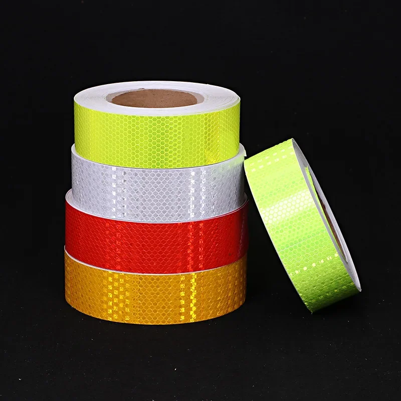 5cm*100cm Car Reflective Sticker Self Adhesive Warning Safety Reflection Tape Bicycle Accessories reflective stickers reflective tape bands reflective tape bike reflective tape