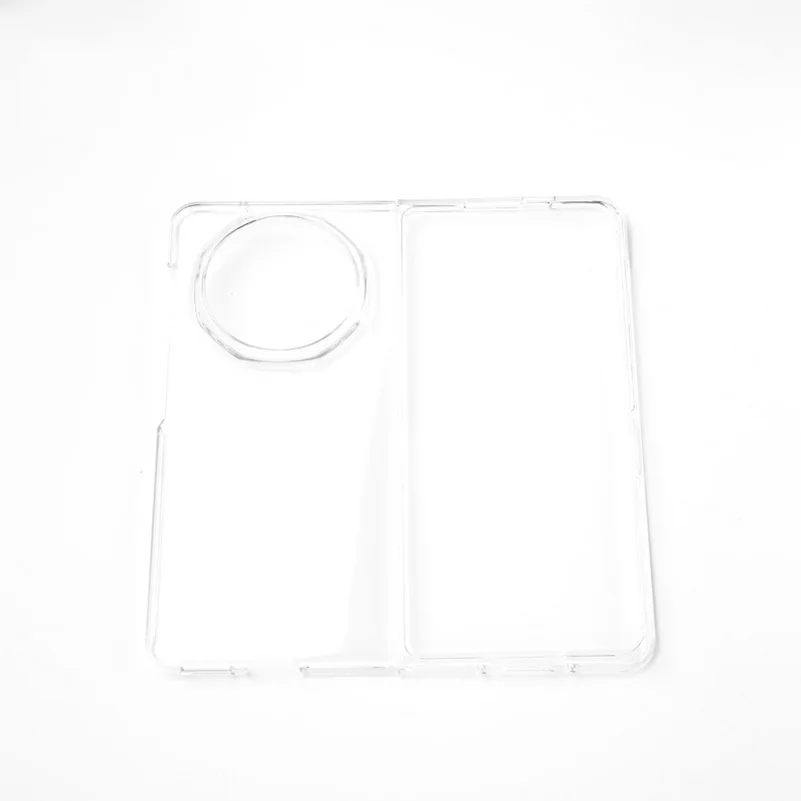 Minimalist Ultra Thin Hard Transparent Phone Case with Camera Lens Protection