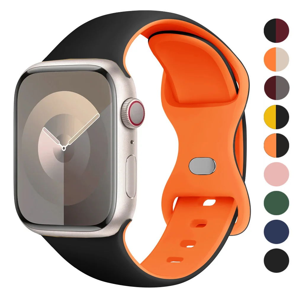 Premium Silicone Sport Band for Smartwatch - Versatile Wrist Bracelet