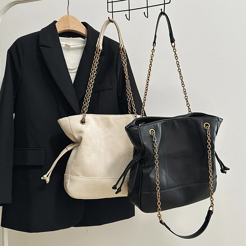 2025 Borse a tracolla versatili retrò di nuova moda Advanced Sense Borsa da donna sotto le ascelle di grande capacità per pendolari Borsa tote casual - immagine 4