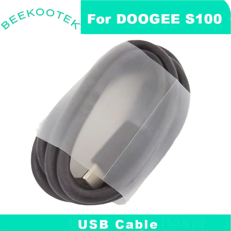 새로운 오리지널 DOOGEE S100 빠른 충전기 휴대 전화 66W 빠른 충전기 TPYE-C USB 케이블 데이터 라인 DOOGEE S100 스마트 폰