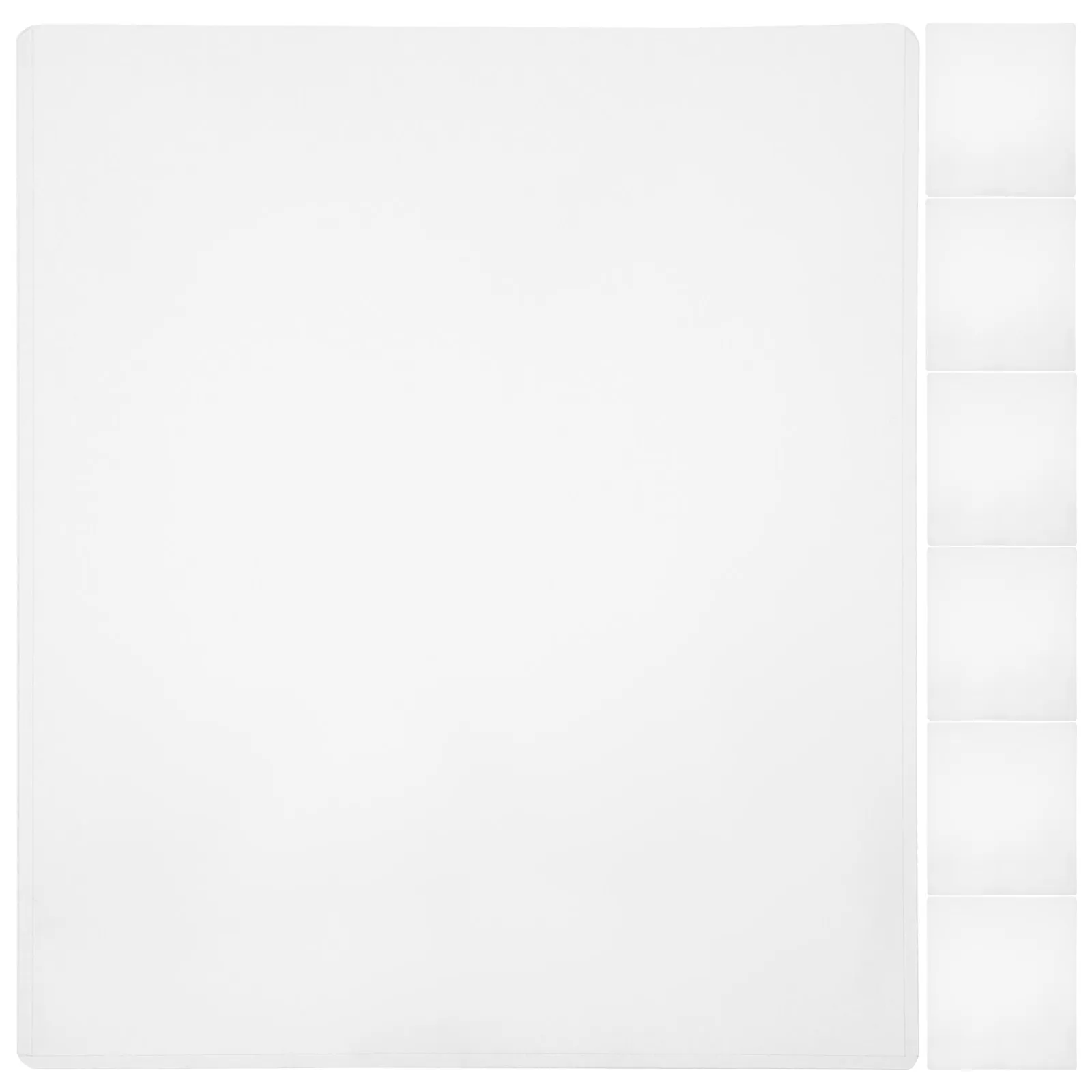 10Pcs 하드 리지드 플라스틱 시트 프로텍터 8.5x11 인치 문서용 투명 사진 프로텍터 아트웍 인증서 포스터 프로텍터