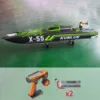 DTRC RC High-speed Racing Boats RTR Waterproof X55 130km/h Remote Control Model FlySky GT3C Toucan Hobby Toy Gift THZH1595 1