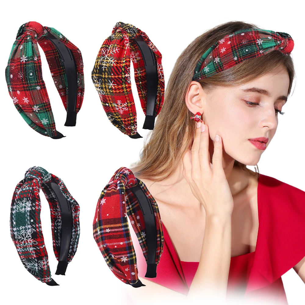 

Snowflake Christmas Girls Headband Fashion Hair Accessories Face Wash Makeup Headband Girls Christmas Headband Hair Decorations