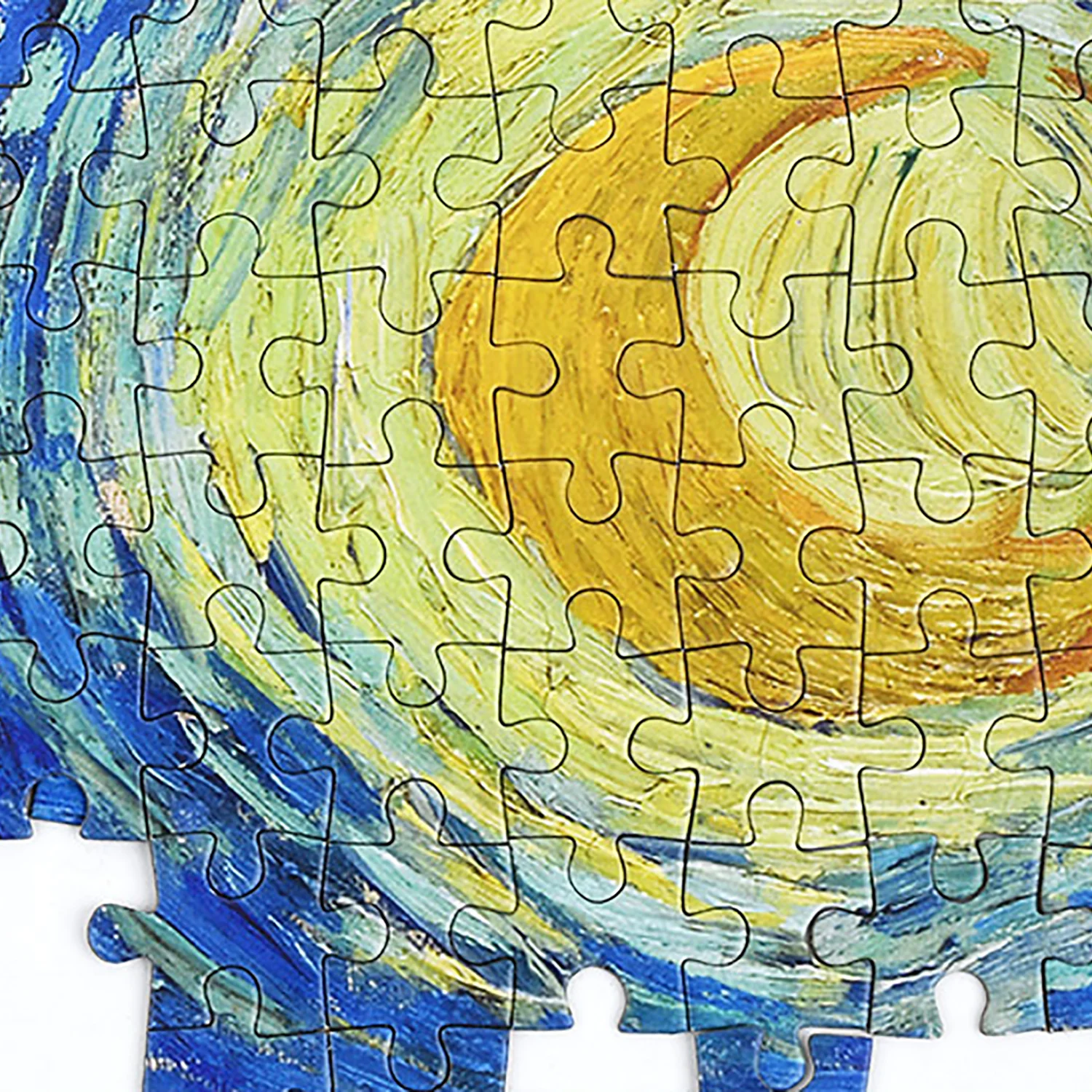 1Set 1000PCS Starry Night Puzzle, Decompression and Educational Learning Toys, Best Gift for Adults Artwork And Family Game 5