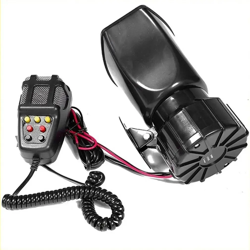Altoparlanti Multiuso Corno Per Auto Forte Sirena Della Polizia Corno D'Aria Megafono 100W 12V 7 Toni Sirena Corno Auto Moto Ccessories