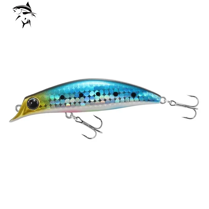 

Brand Japan Design Hard Bait Salt Water Fishing Lure ima sasuke 75mm 8g Floating Minnow For Snapper Flounder Bass Chub 2023