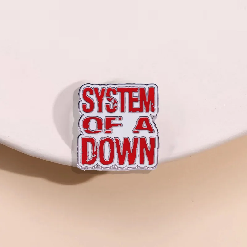 Pop Rock Jewelry Classic Music Band Logo Enamel Pin - Unique Fan Collection Badge Gift Accessories Wholesale