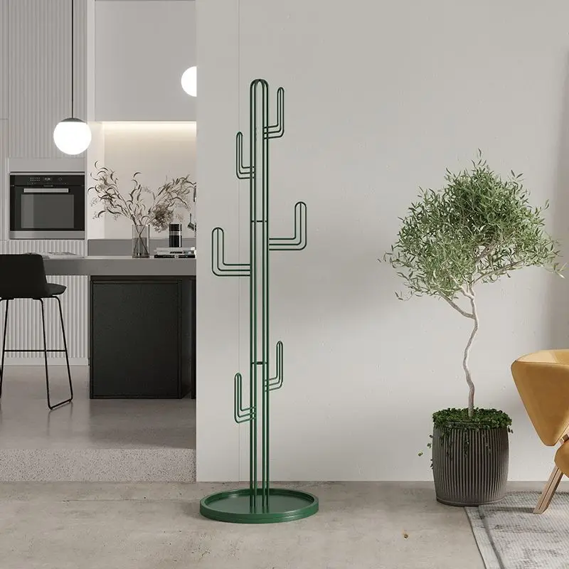 Nordic Coat Rack Floor-standing Simple Modern Clothing Rack Cactus