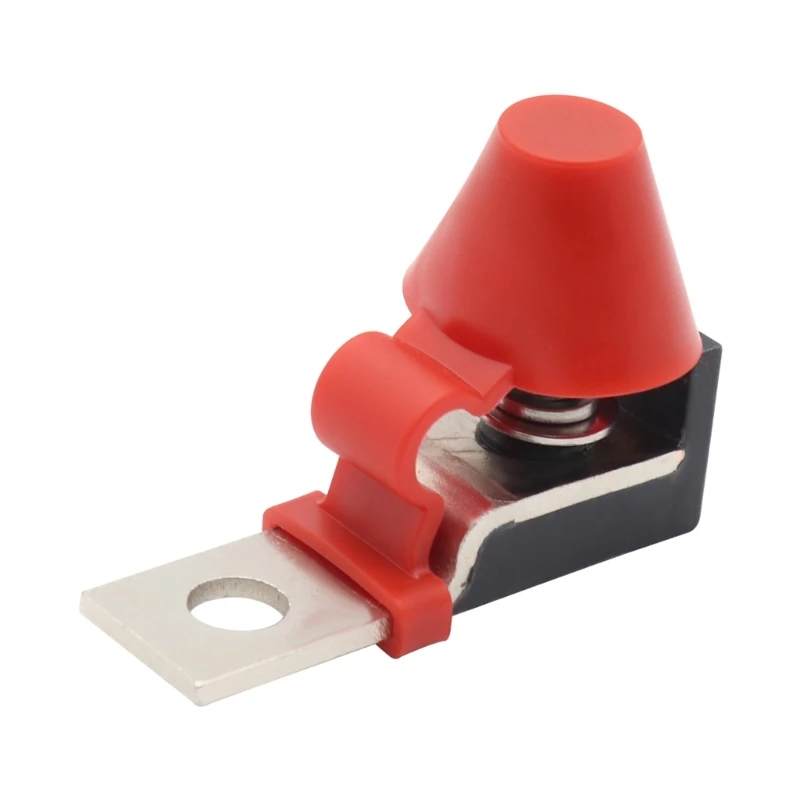 Marine Fuse Block MRBF Terminal Fuse Block 300A 58V-DC Max Single Stud 5/16" (M8) Compact Marine Battery Fuse D7YA