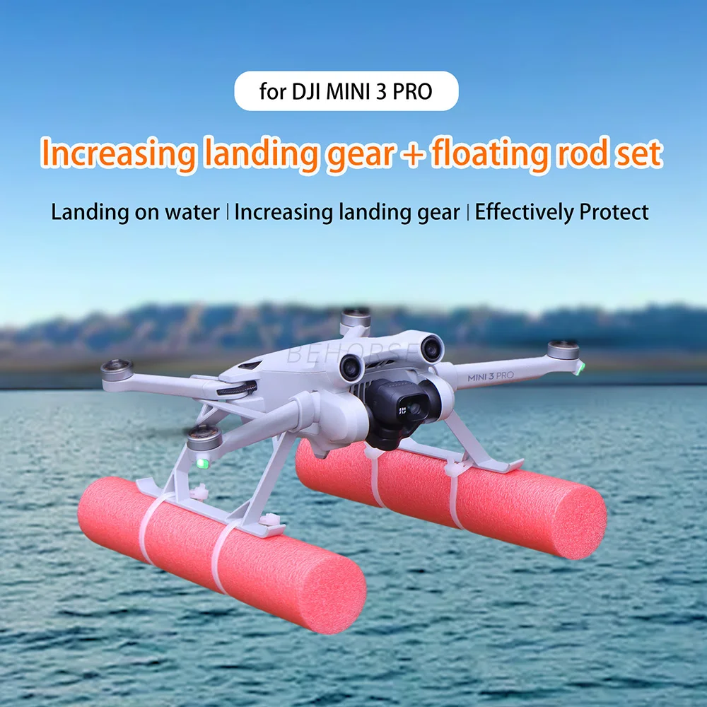 Kit Flottant - AIHONTAI - Kit D'entraînement Pour Train D'atterrissage DJI Mini 2 - Blanc