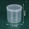 Mini Plastic Box Rectangle Round Sector Box Translucent Box Storage Box Dustproof Strong Jewelry Storage Case Container 3