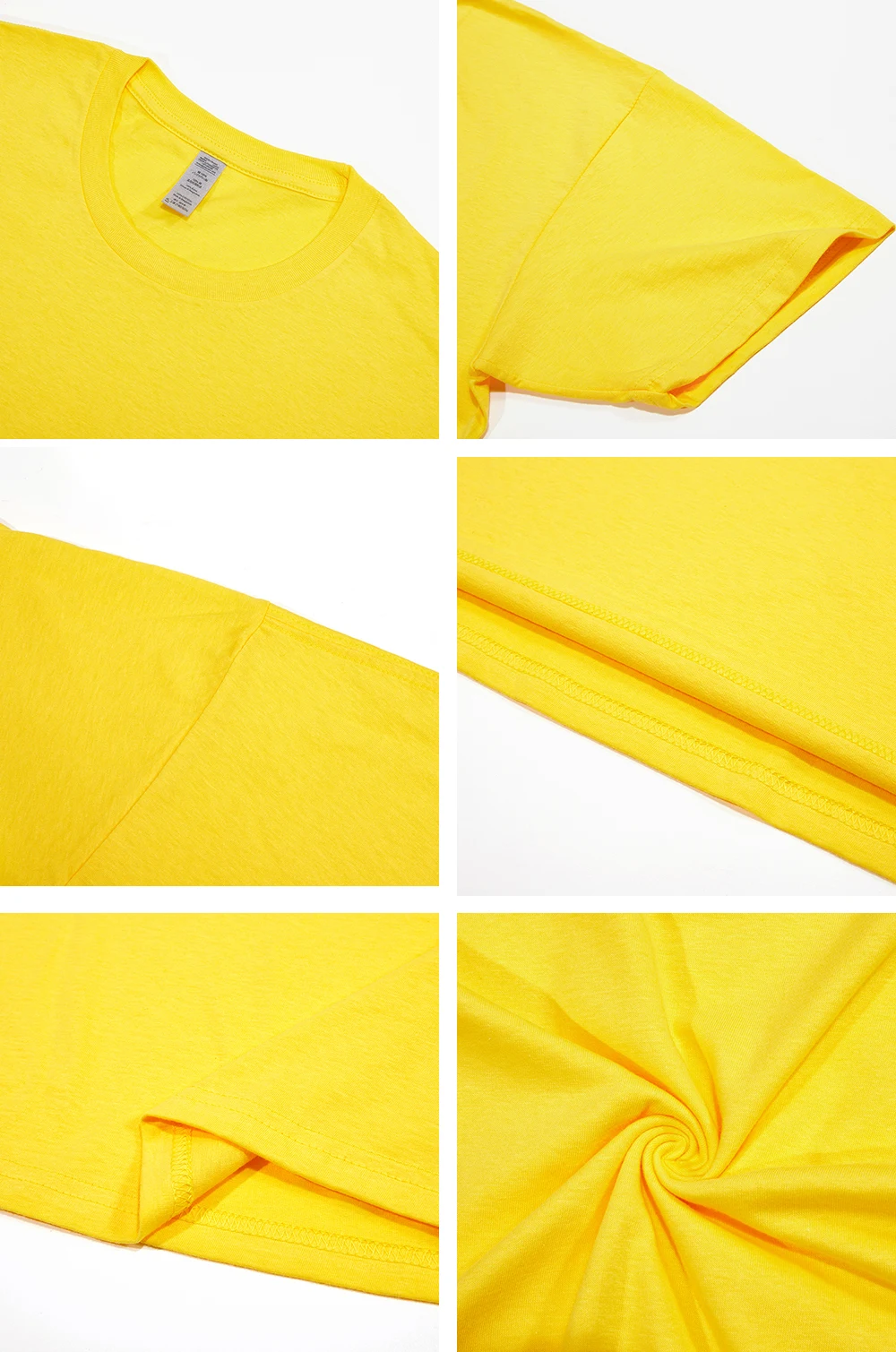 Neue Bonbonfarbene 100% Baumwoll-T-Shirts für Männer und Frauen in 14 Farben Übergroße Kurzarm-Shirts Hochwertige Marken-T-Shirts Weiche T-Shirts – Detail 8