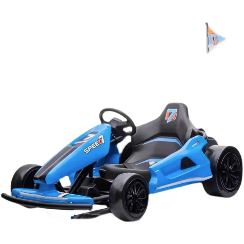 Kart Children's Drifting Car Adult Children Internet Celebrity Electric Kart Baby Car Rechargeable Stroller Gift