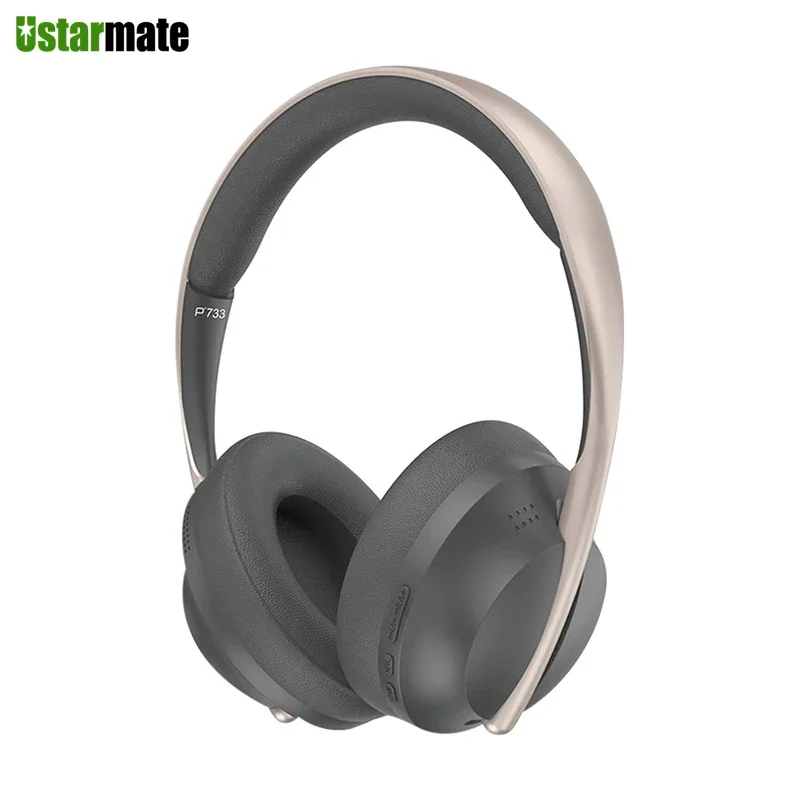 New P733 Head-Mounted Wireless Bluetooth Headphones Hd Call Stereo Music Game Headset Support Tf Card For Iphone 14 13 12 Promax