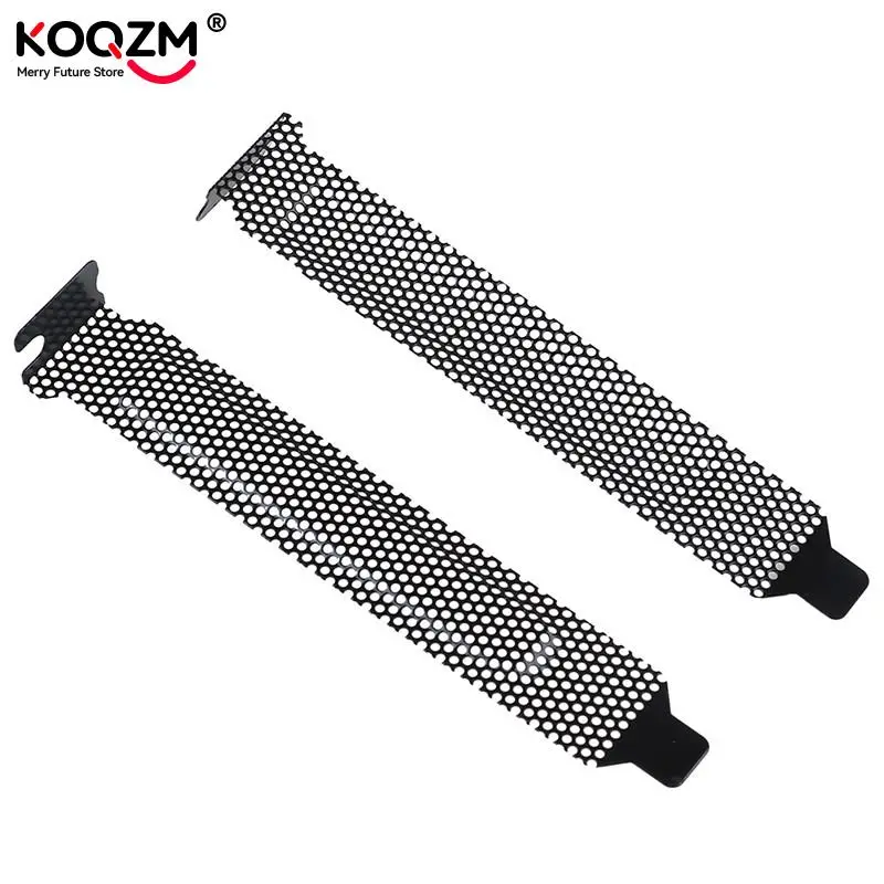 Hard Steel Dust Filter Blanking Plate PCI Slot Cover 10Pcs/lot dust filter kit
