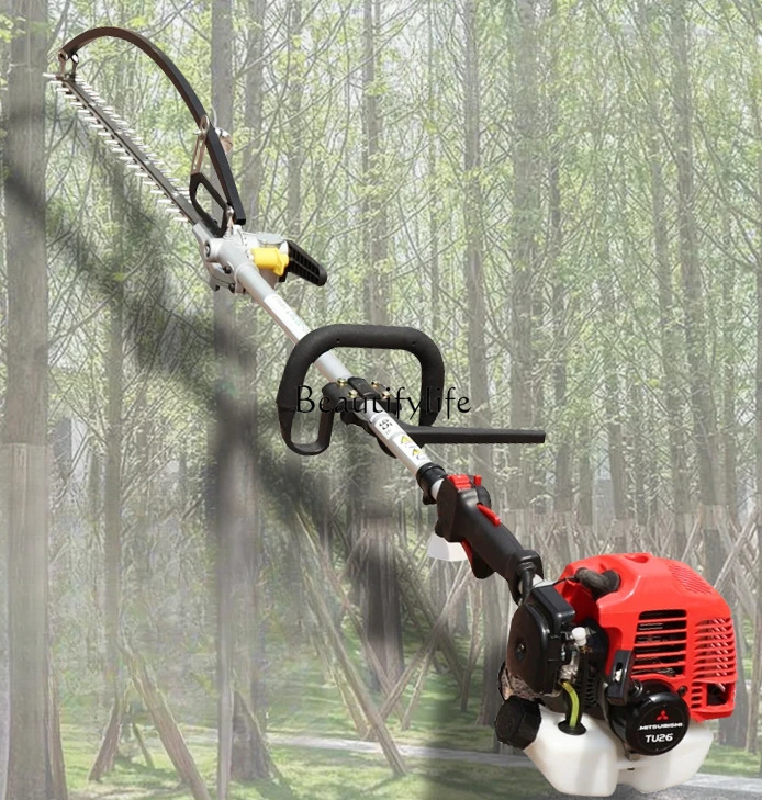 

Lengthening Bar Hedge Trimmer High-Altitude Gasoline High Branch Hedge Trimmer Telescopic Rod Pruning Machine Arc