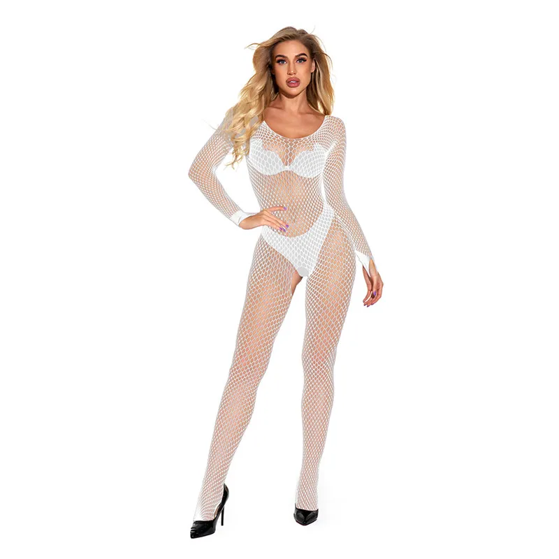 Fishnet Costume Lingerie Underwear Teddies Catsuit Cosplay Bodysuit Women Underwear Sexy Lingerie Women Jumpsuit
