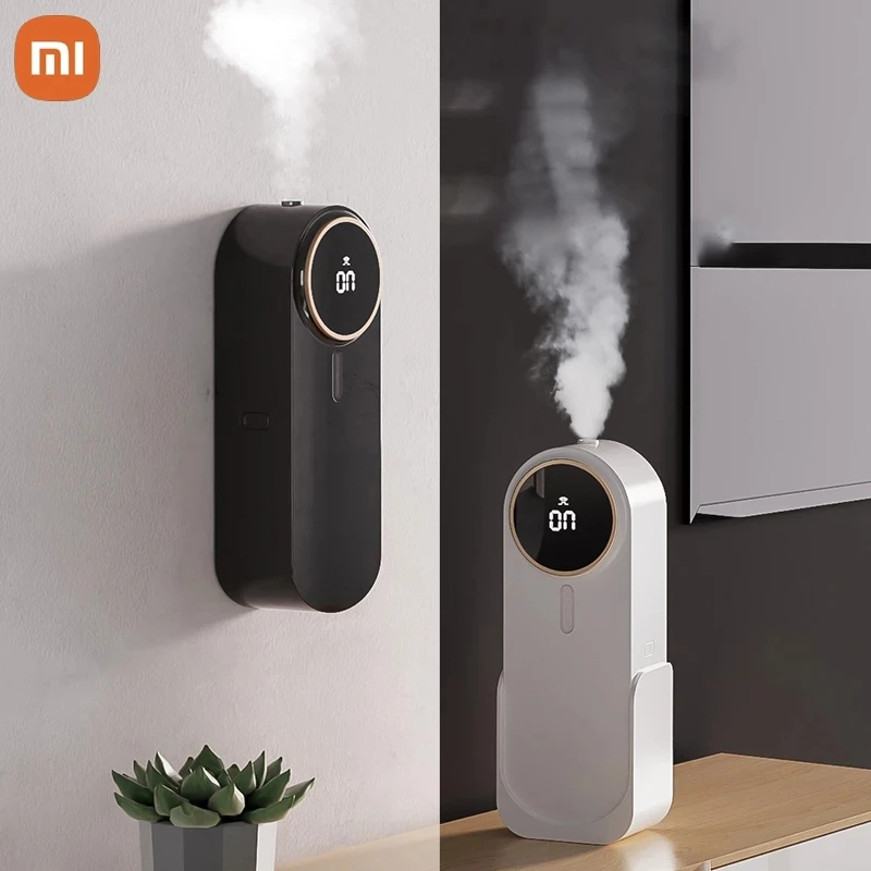 

Xiaomi New USB Portable Air Purifiers Perfume Diffuser Screen Display Wall Mounted Room Fragrance Machine Essential Oil Diffuser