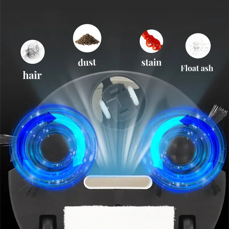 Intelligent Sweeping Robot Household Mini Vacuum Cleaner Dust Sweeping Mopping Three In One - 3