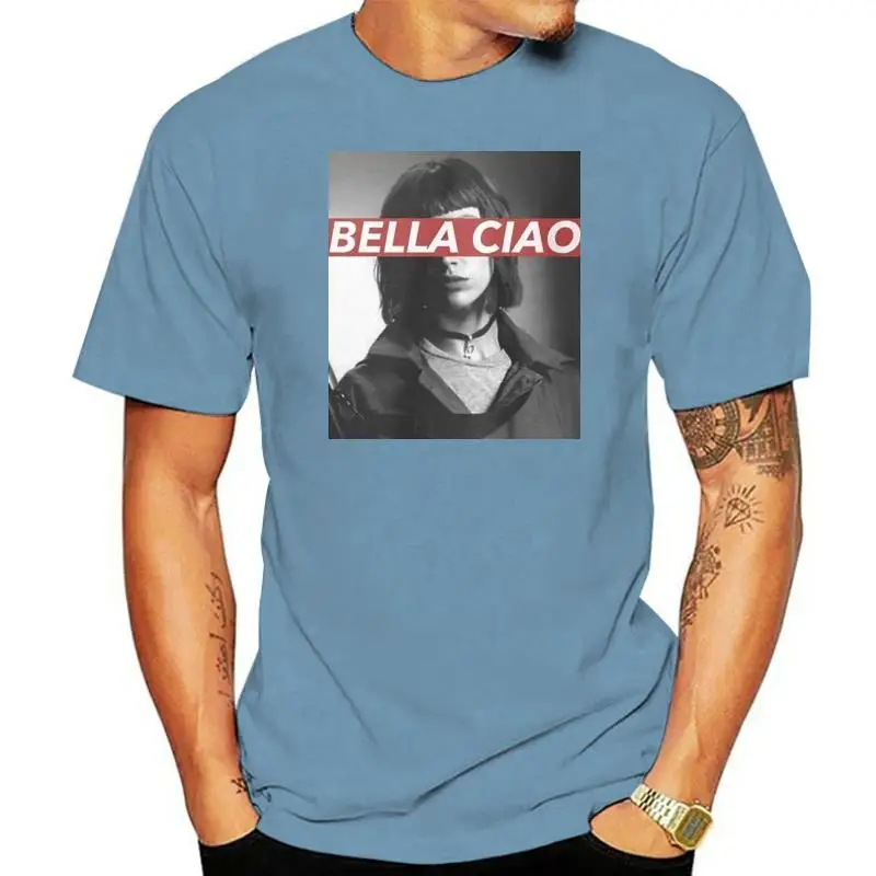 

Новая футболка Bella Hello, мужские белые мужские футболки с логотипом WO, мужские футболки