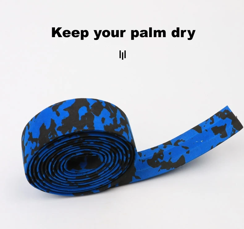 Description Picture 4 of item1Pair Bicycle Handlebar Strap MTB Road Bike Handle Tape Non-Slip Sponge Belt Tape Handbar Protection Cover Cycling Accessories