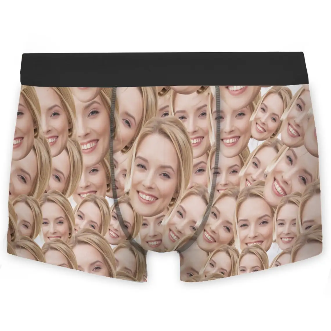 Custom Men's Face Briefs Pet Dog Cat Photo Personalized Wedding Groom Boxers Underwear For Men Husband Boyfriend Birthday Gift