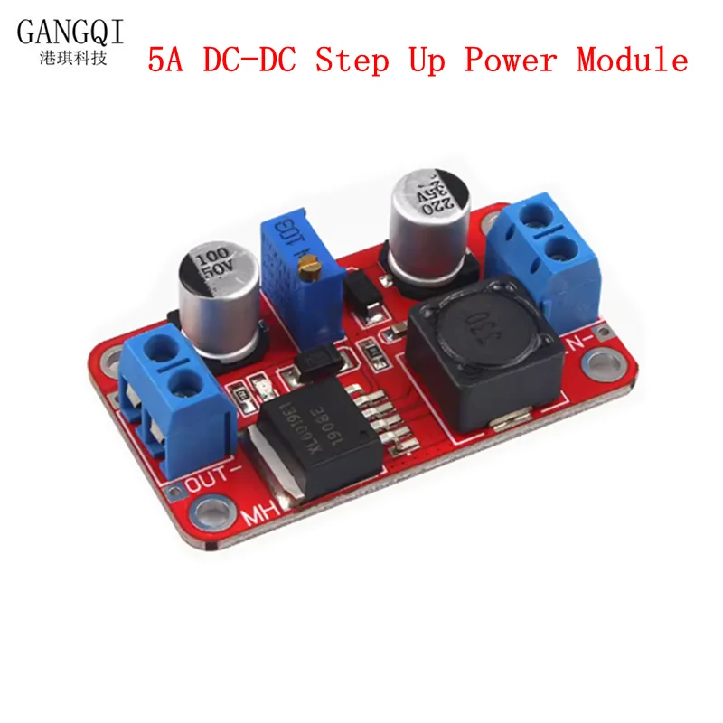 1PCS DC-DC power supply module boost module step-up voltage converter Voltage regulator XL6019 adjustable output 