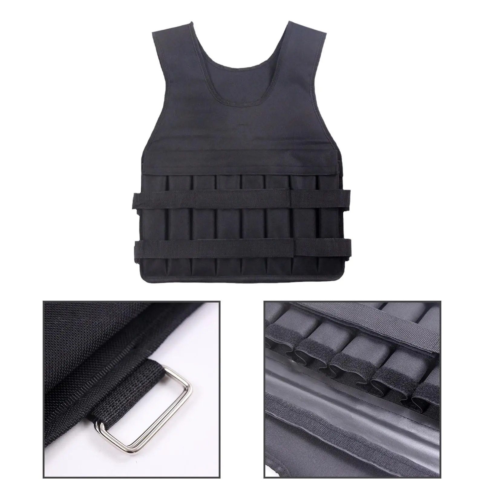 Loading Vest for Boxing Running Empty for Men and Women Weightloading Workout Exercise Jacket Body Weight Vest Boxing Waistcoat