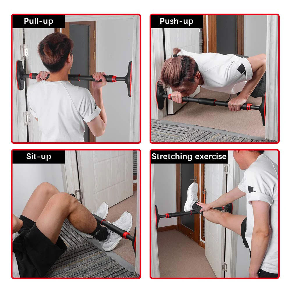 Home Gym Pull-Up Bars Horizontal Door Equipment for Fitness Exercise