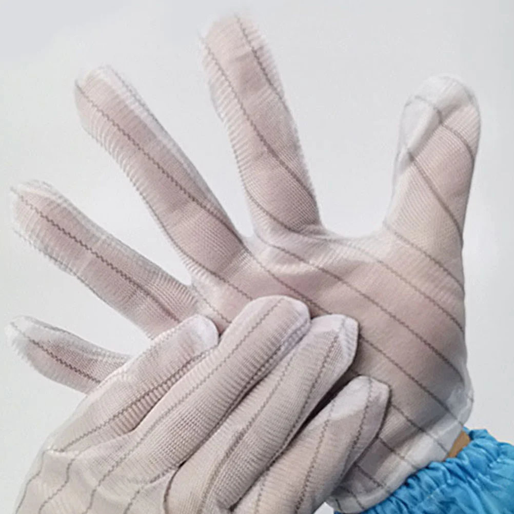 

Electrode Gloves Working Gloves Anti-static Gloves Electronics Installation Protection Fiber Repair Installation Gloves