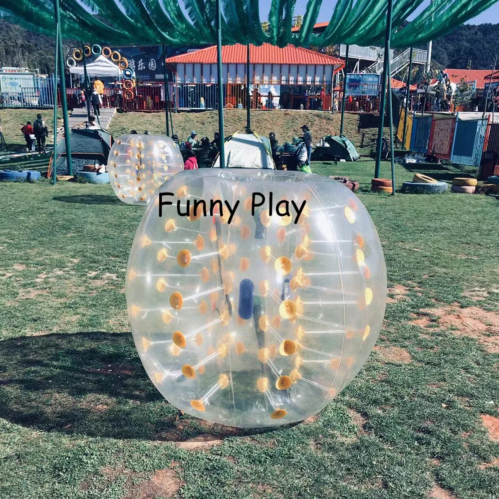 Palla Di Criceto Umana Sport Pvc Bolla Di Aria Per Bambini Gioco Del Gioco Del Paraurti Aria Bambini A Sfera Dello Zorb Del Corpo Della Sfera Della Bo