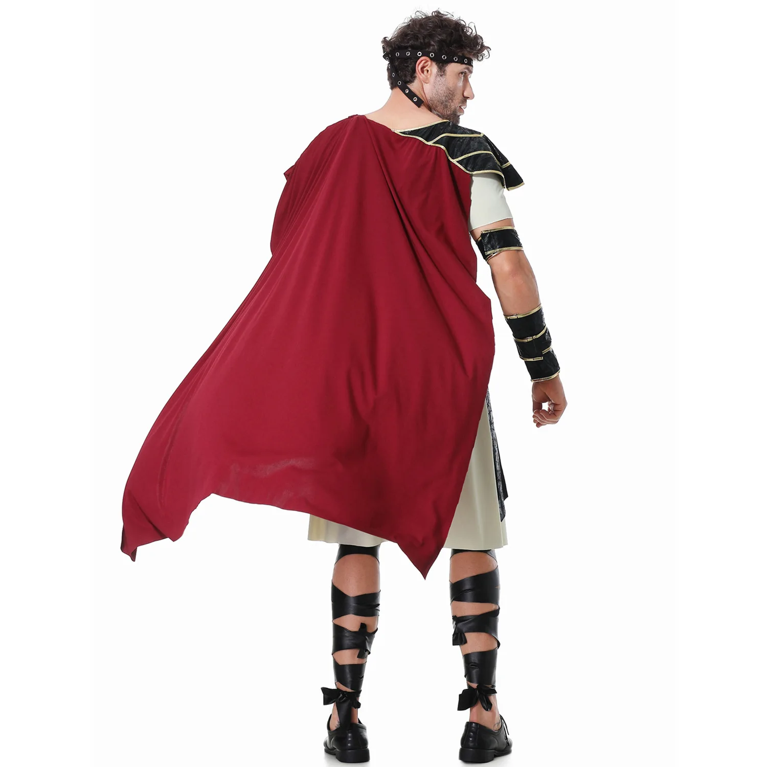 Costume Gladiateur Romain Pour Homme Adulte - Cosplay Halloween - Taille M à XL