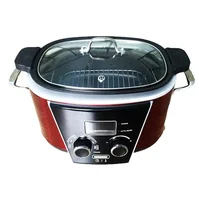hot pot multi cooker with slow cook/cook top/steam/oven 2