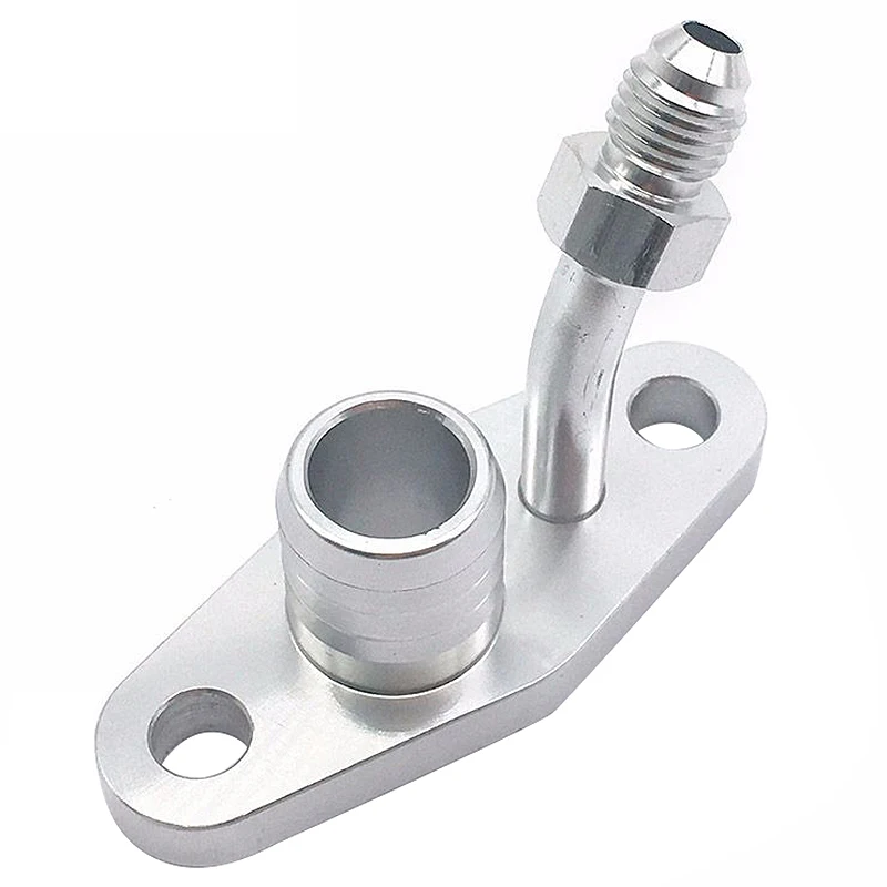 Turbo Oil Feed Return Flange For TOYOTA CT9 CT12 CT20 CT26 4AN Feed With 20Mm Barb