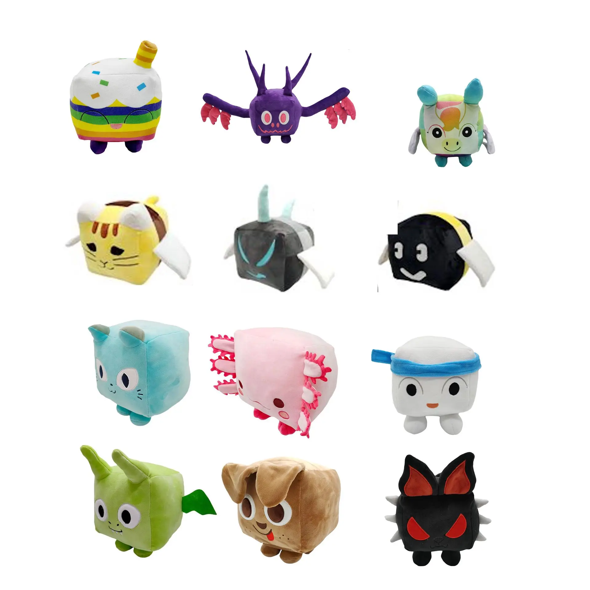 2022 New Cartoon Animal Filling Toy Pet Simulator X Cat Plushies Big