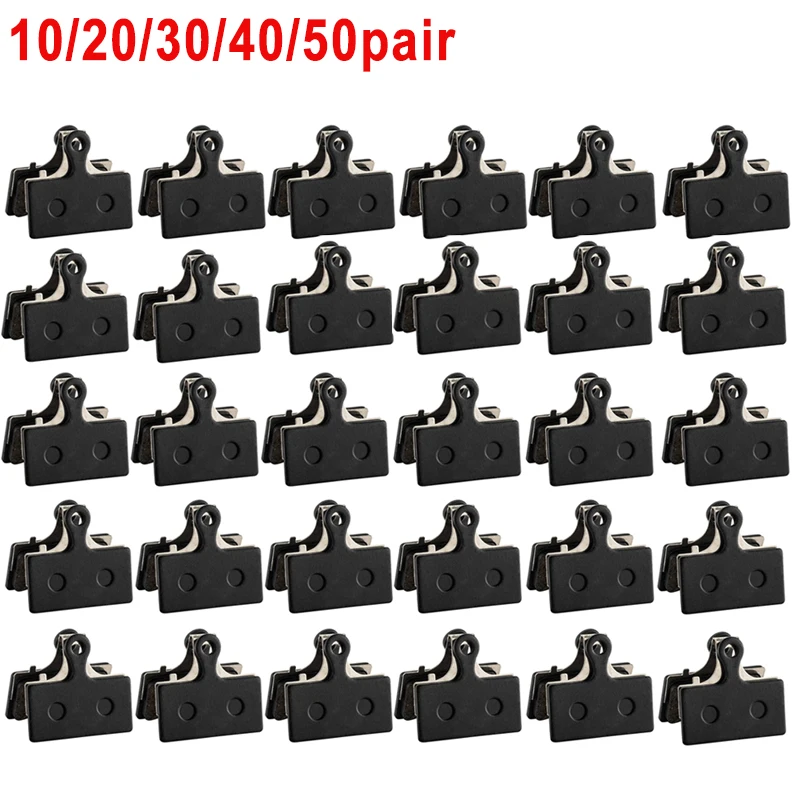 

10/20/30/40/50 Pairs Resin Bicycle Disc Brake Pads for SHIMANO G01S M9000 XT M8000 SLX M6000 MTB Bike Organic Cycling Brake Pad