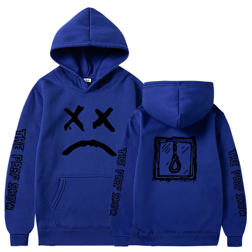 Men Hoodies 2020 Lil.Peep Happy Smiling Face Print Winter Fashion Unisex Couple Pullover Streetwear Sweatshirts Male Sudaderas (3)