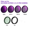 ND Filter Set Compatible with DJI Osmo Action 3/4/5 PRO,  UV CPL ND8 ND16 ND32 ND64  Neutral Density Filter Kit Action Camera Ac 5
