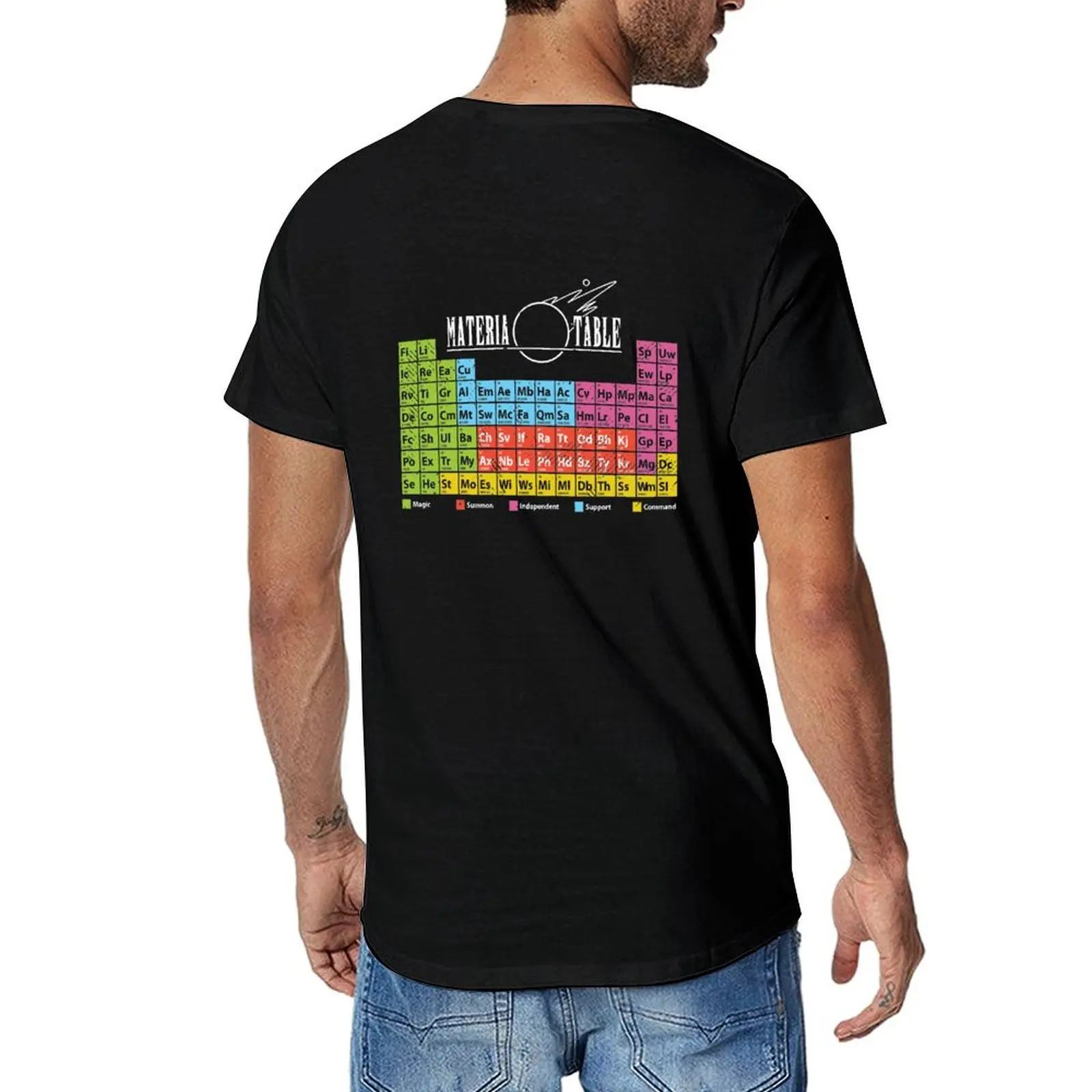 

Materia Table T-Shirt boys whites cute tops vintage clothes mens t shirts casual stylish