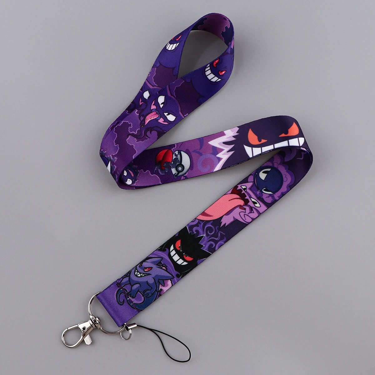 Kawaii Anime Credential Holder Cute Neck Strap Lanyard for Key Keychain Mobile Phone Charm USB Badge Holder Keyring Accessories