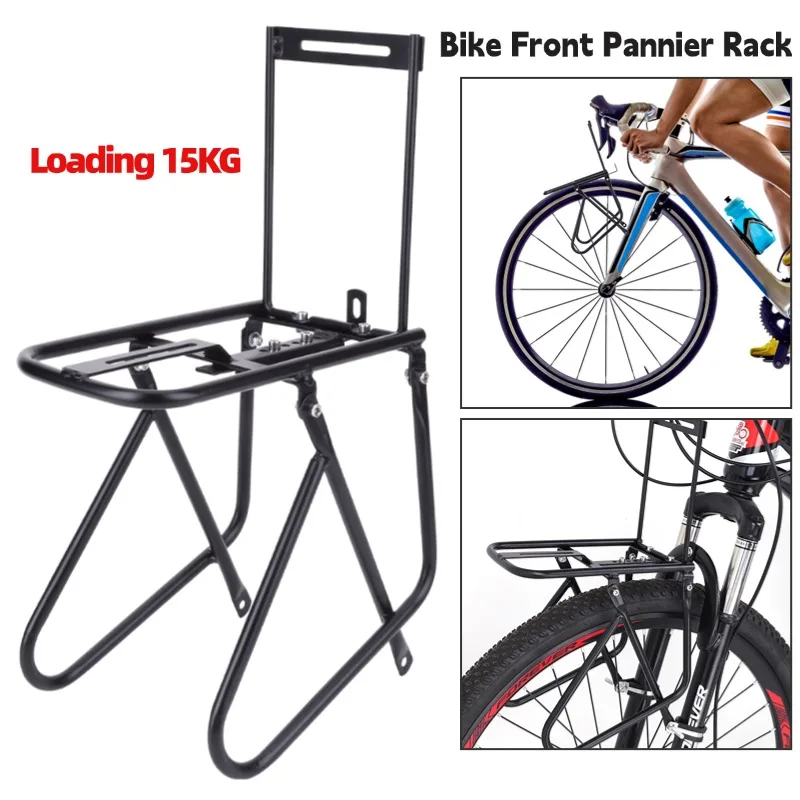 Portaequipajes delantero para bicicleta de montaña, bolsa de