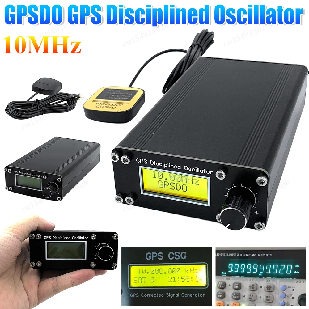GNSS GPS 디스플리스드 클록 10MHz GPSDO GNSS 디스플리스드 컬러 디스플레이 1PPS 오디오 디코더용 GPS 클록 사각파 출력