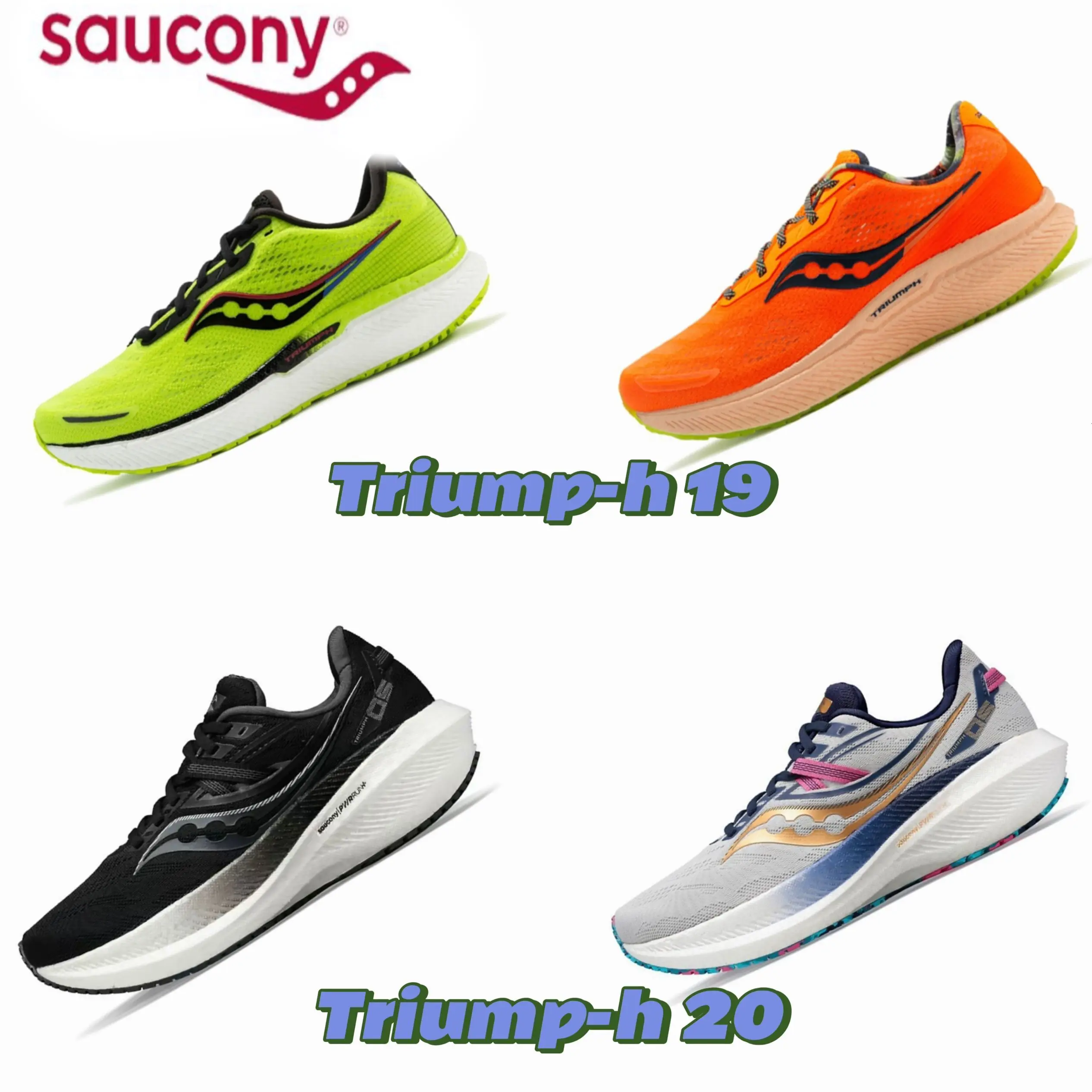 Originale Saucony Victory 20 Scarpe Da Uomo Antiurto Da Corsa Popcorn Casual Running Saucony 19 Scarpe Ammortizzanti Sneakers Leggere