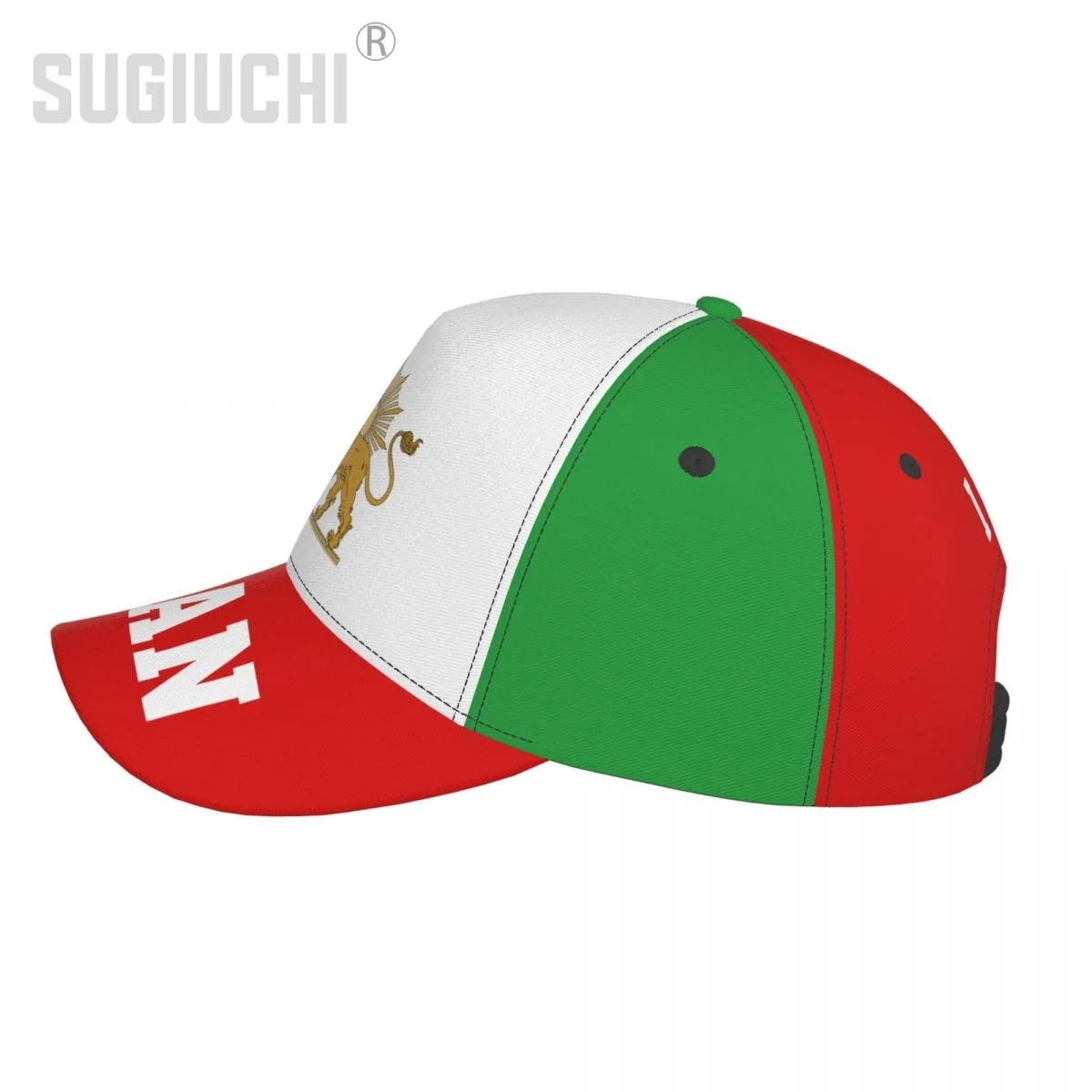 Cappellina da Baseball Mappa della Bandiera dell'Iran Cappello