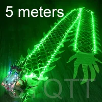 Red Green Light Dragon Dance For Children Adults Chinese Funny Fitness Dragon Set New Year Traditions Activities Festival Gifts 2
