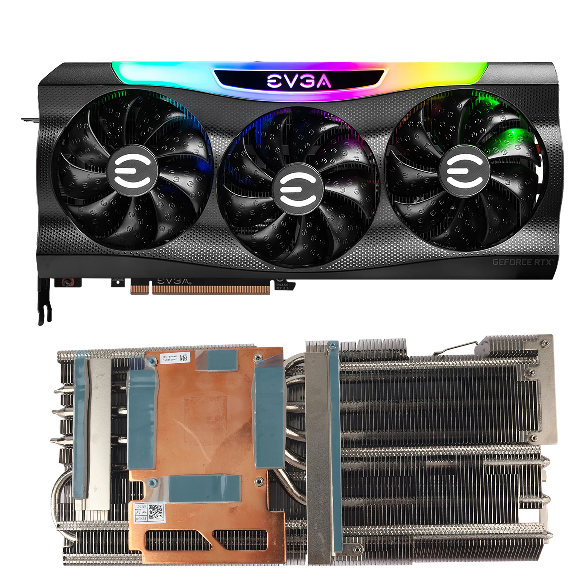 Blocco Di Alluminio Della Scheda Grafica Per Evga Geforce Evga Rtx 3070 3080 3090 Ultra Gaming Scheda Video Radiatore Raffreddamento Dissipatori Di Ca