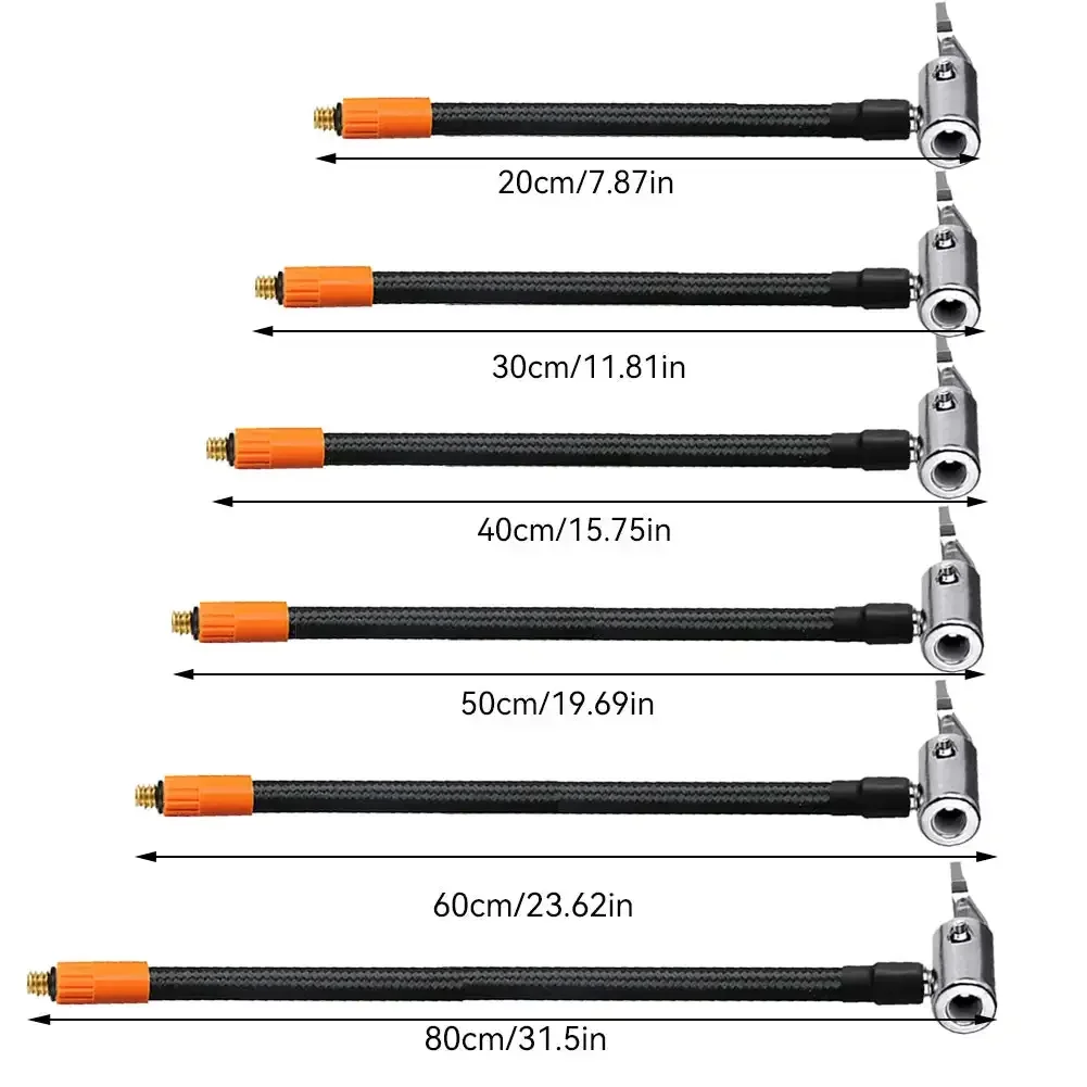 X AUTOHAUX Adattatore Per Gonfiaggio Pneumatici - Mandrino 6mm In Metallo - Per Auto, Moto E Bici - Valvola A Sblocco