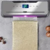 Electric Vacuum Sealer Dry/Wet Food Sealed Packaging Built-in Cutter Packaging Machine Kitchen Home Smart Food Bag Seal Machine 3