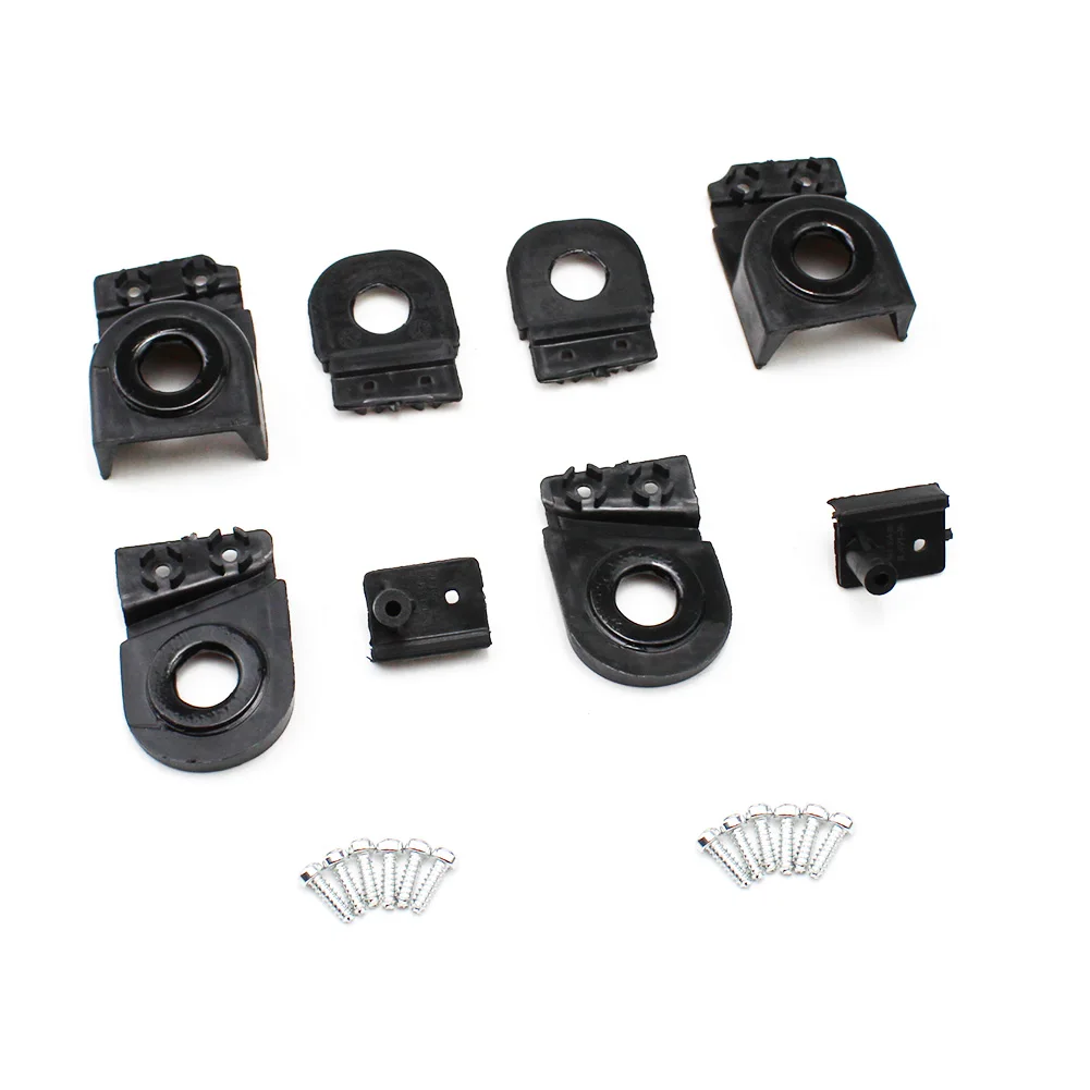 

KUMMYY Car Left & Right Set Headlight Lamp Repair Kit fit for Audi A6 S6 Quattro C6 2005-2011 RS6 4F0998121 4F0998122